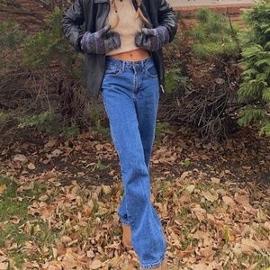 Vintage Fit Straight Leg Jeans